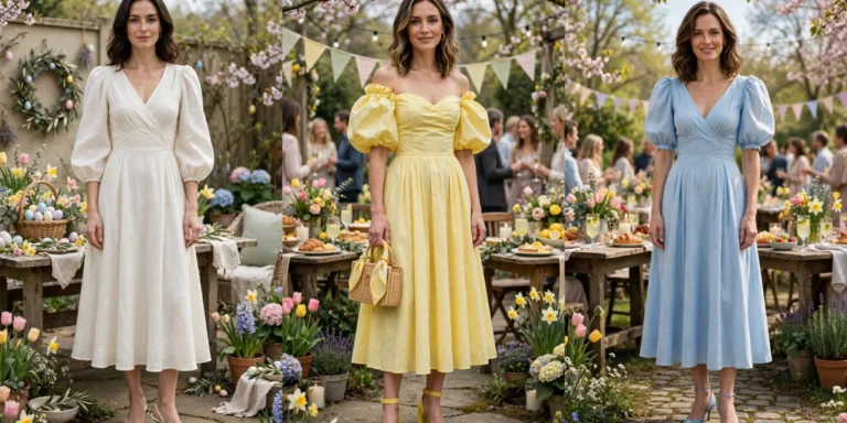 40 Bubble Sleeve Dress Outfits for Easter Gatherings That Are Fresh, Chic and Easy to Wear