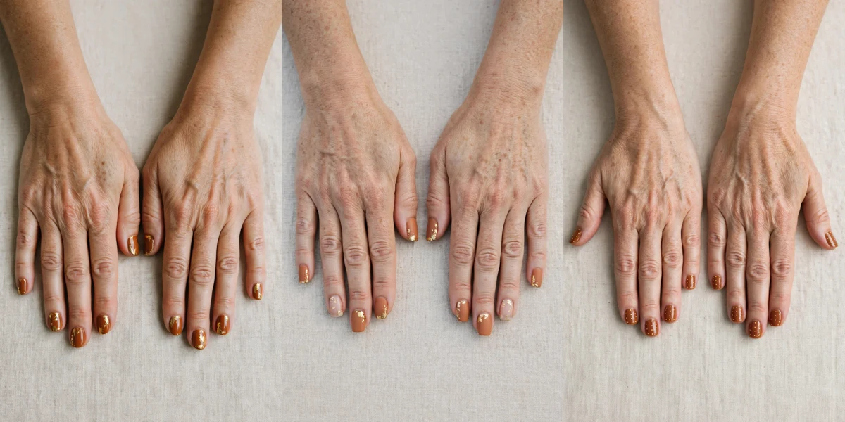 22 Cinnamon Spice Matte Nails For Women Over 40 For January Parties That Are Chic, Warm and Elegant