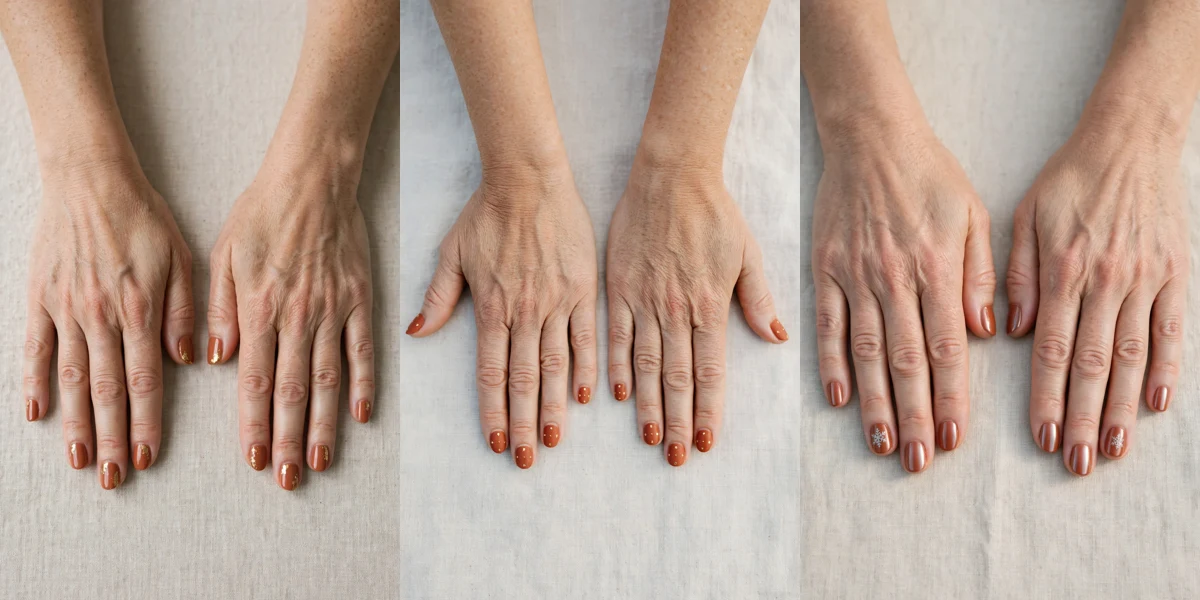 28 Cinnamon Terracotta Short Nails For Women Over 40 For Winter Workdays That Are Chic, Warm and Elegant