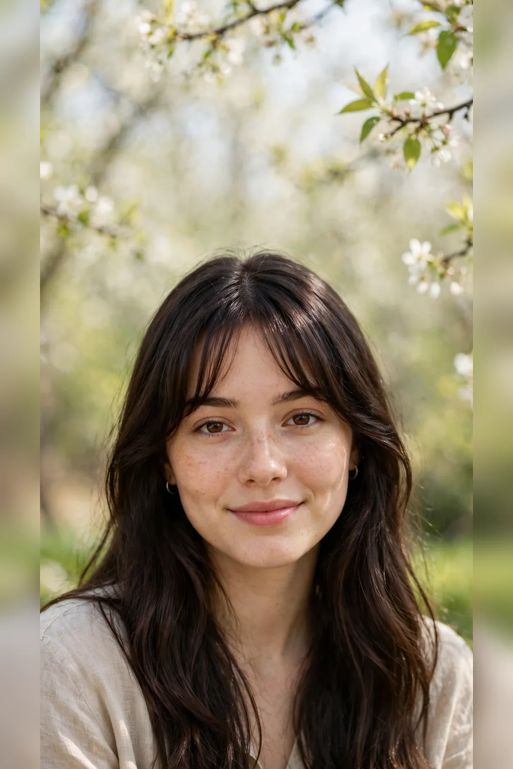 Curtain Bang Hairstyles With a Low-Maintenance Cut