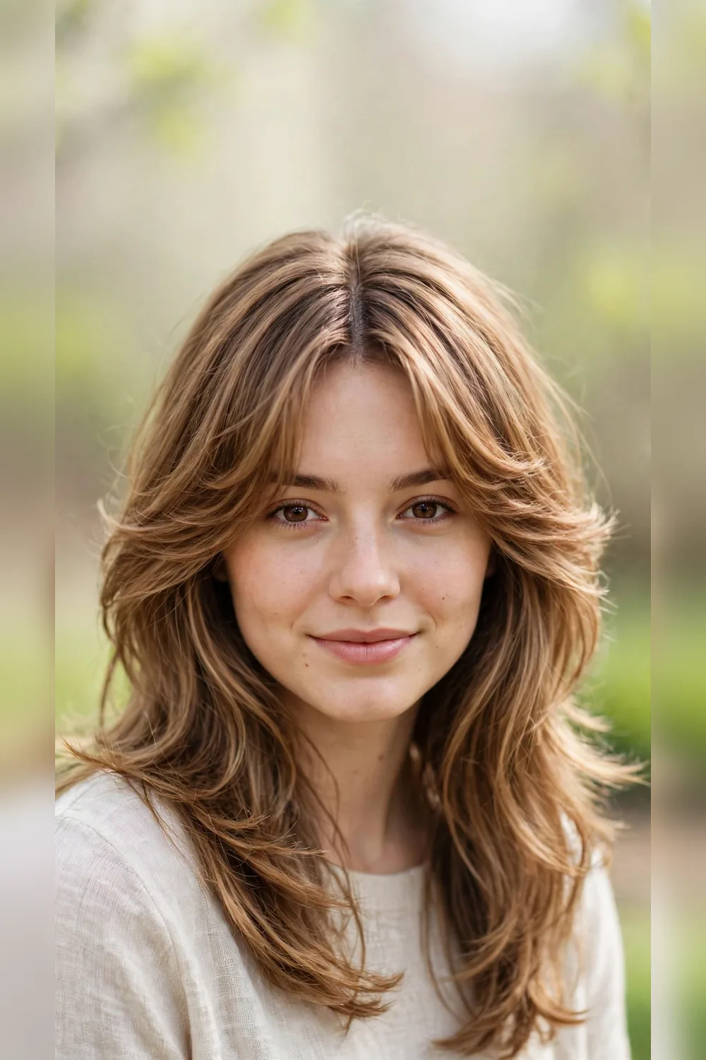 Curtain Bang Hairstyles With Fine-Hair Volume