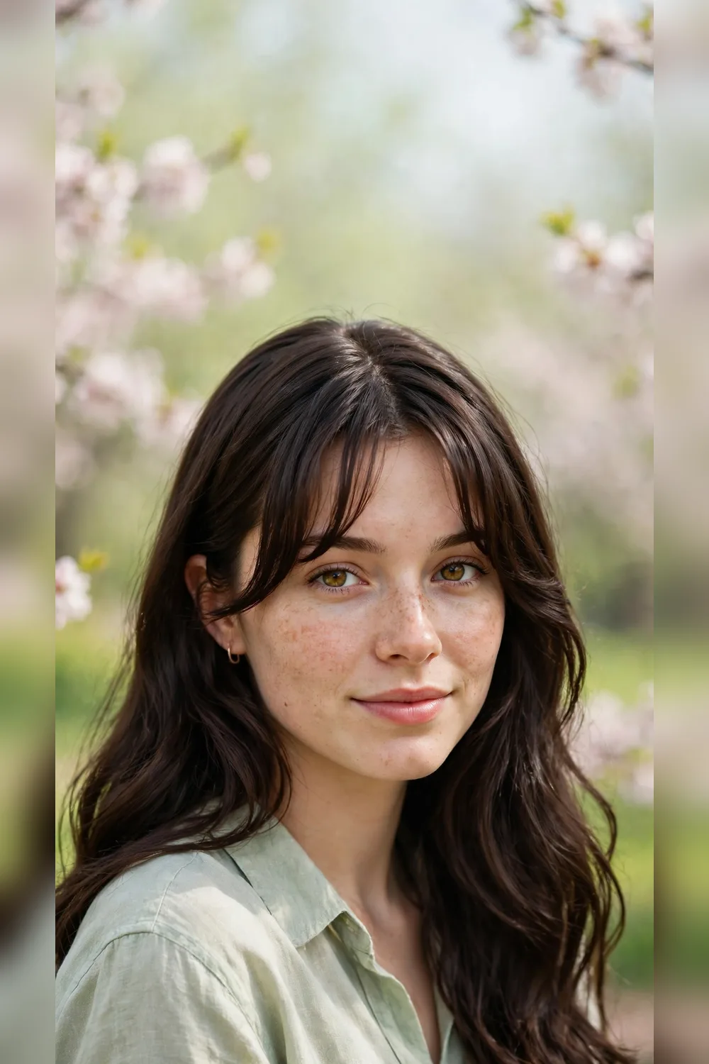 Curtain Bang Hairstyles With a Deep Side Part