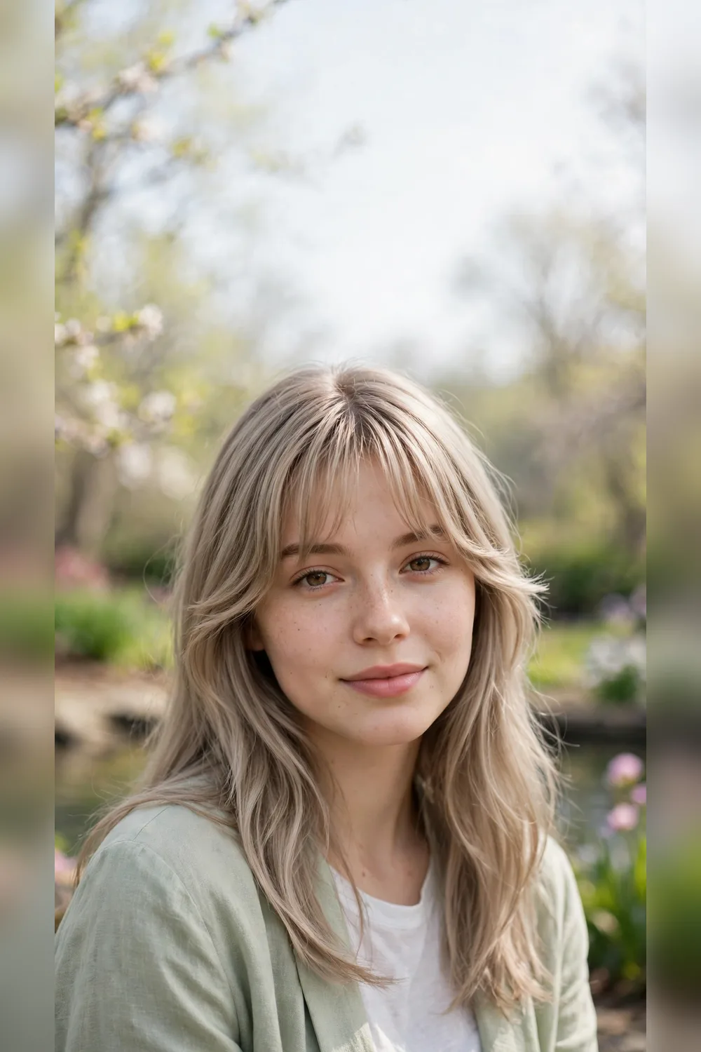 Curtain Bang Hairstyles With a Soft Finish