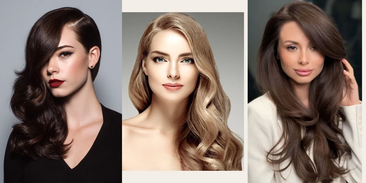 28 Deep Side Part Hairstyles for Long Hair with Soft Swept Waves That Feel Elegant, Flowing and Easy to Wear