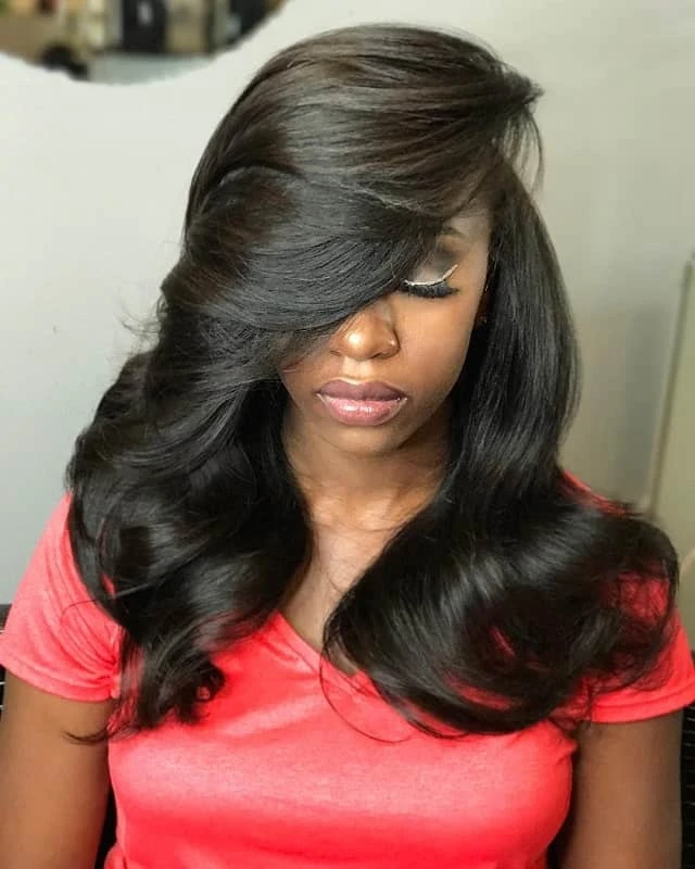 Deep Side Part Waves with a Relaxed, Full Finish