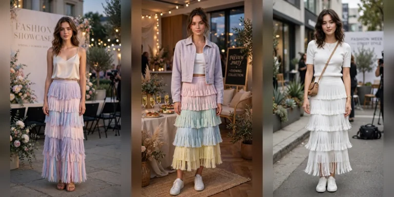 30 Women in Their 20s Fringe Skirt Outfits for SS27 Previews That Are Fresh, Chic and Easy to Wear