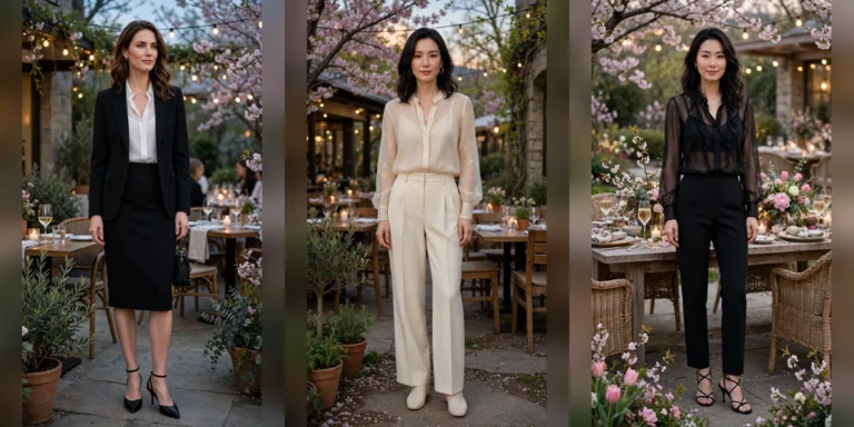 33 Women in Their 30s Sheer Blouse Outfits for Spring Dinners That Are Fresh, Chic and Easy to Wear