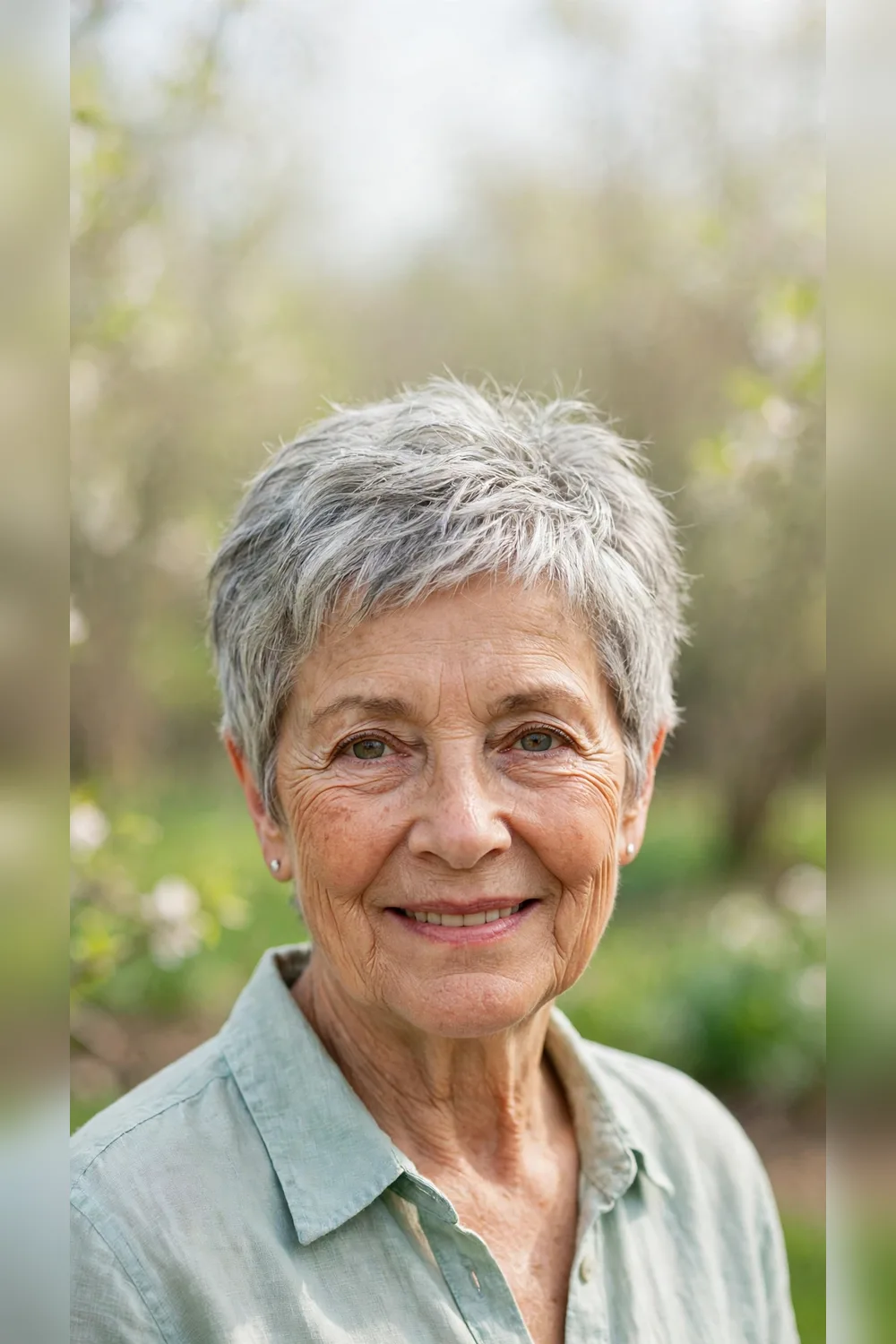 Easy Spring Short Haircuts With Air-Dried Texture