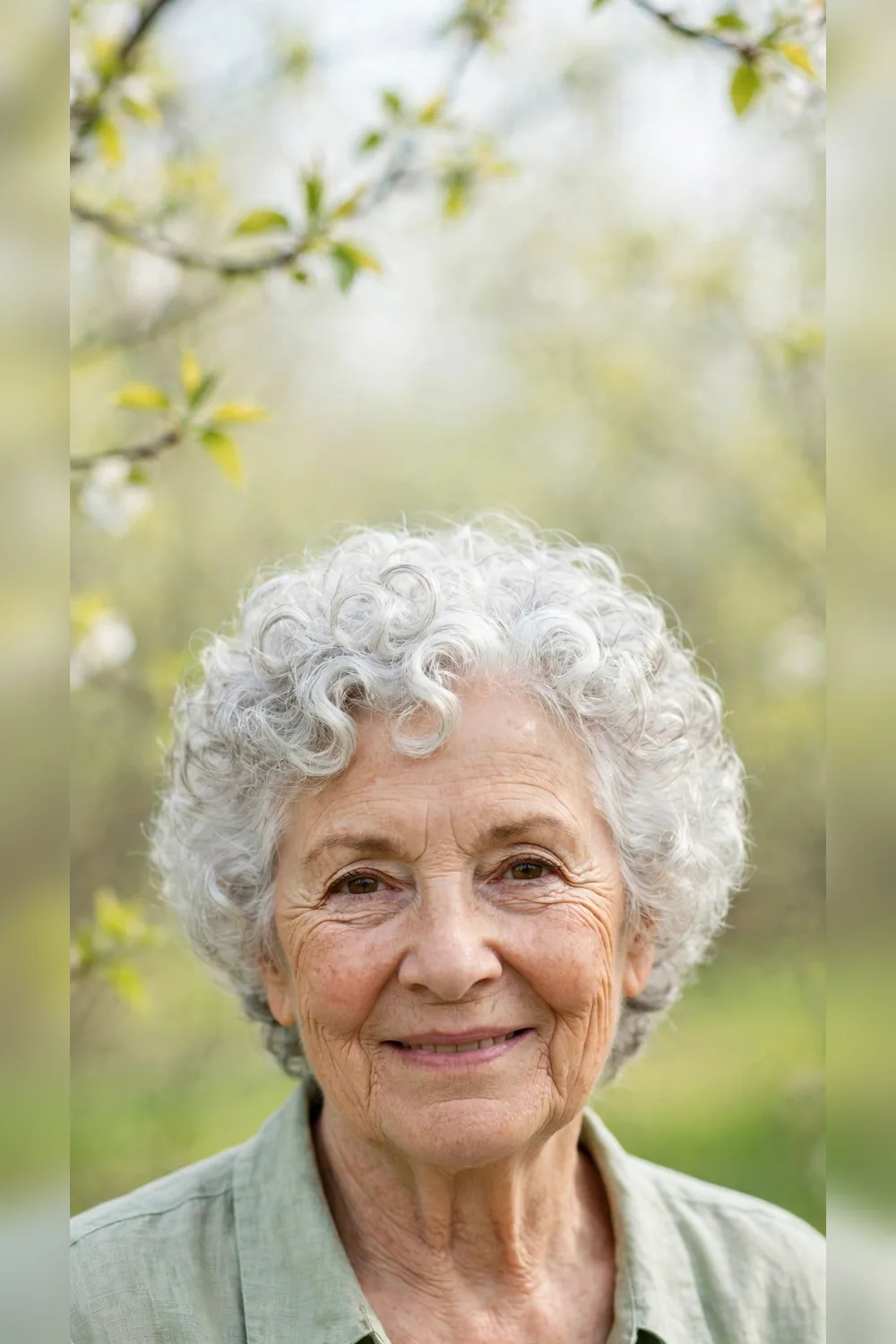 Easy Spring Short Haircuts With a Curly Definition