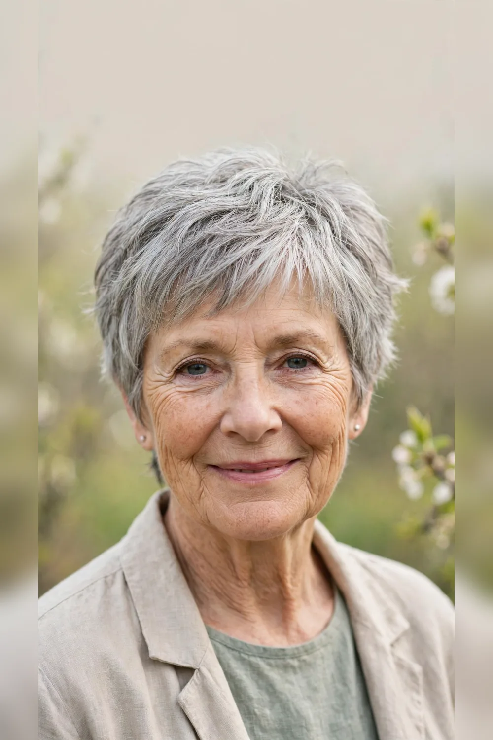 Easy Spring Short Haircuts With a Shaggy Edge