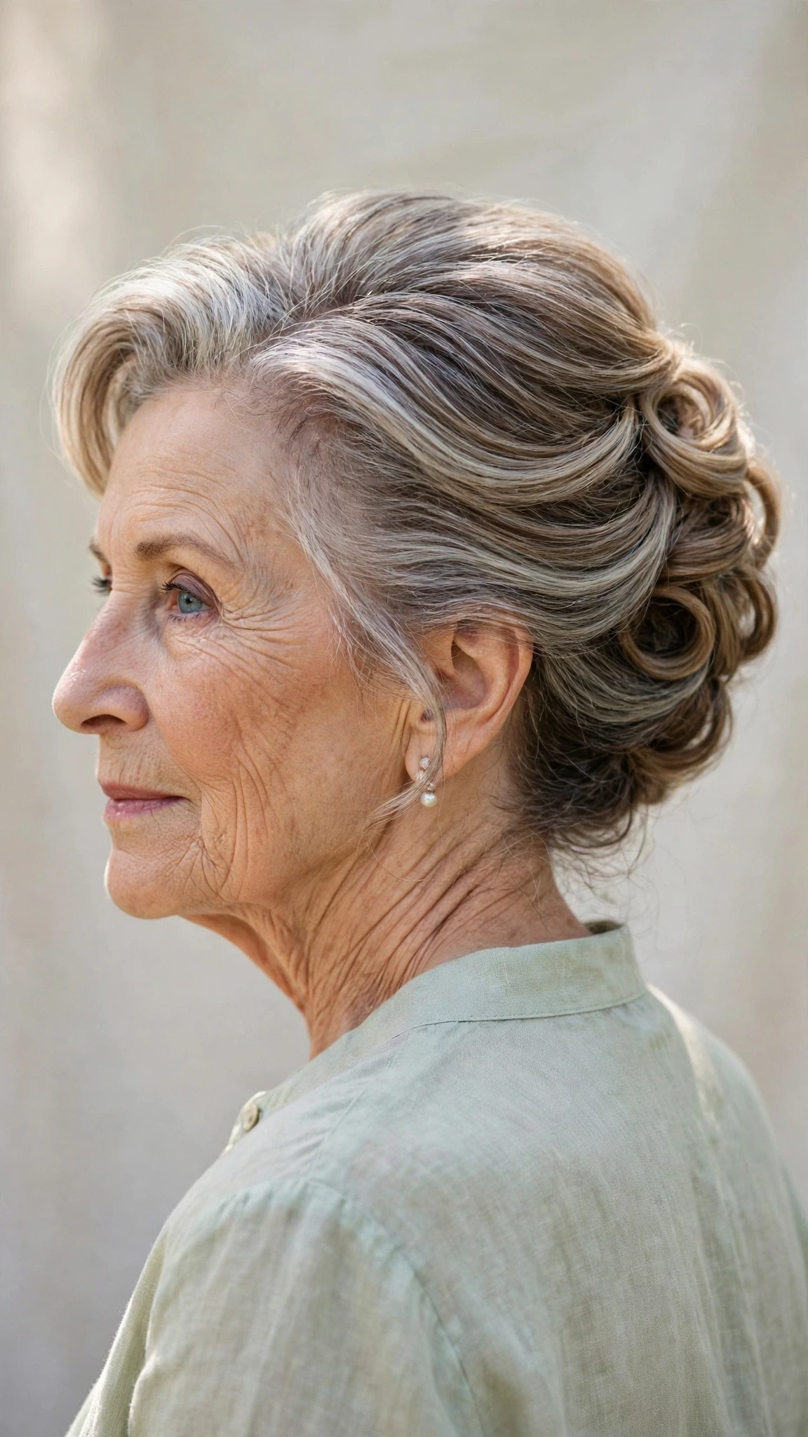 Effortless Spring Updos For Garden Parties With A Polished Blowout, Subtle Internal Layers And A Fresh Salon Shine