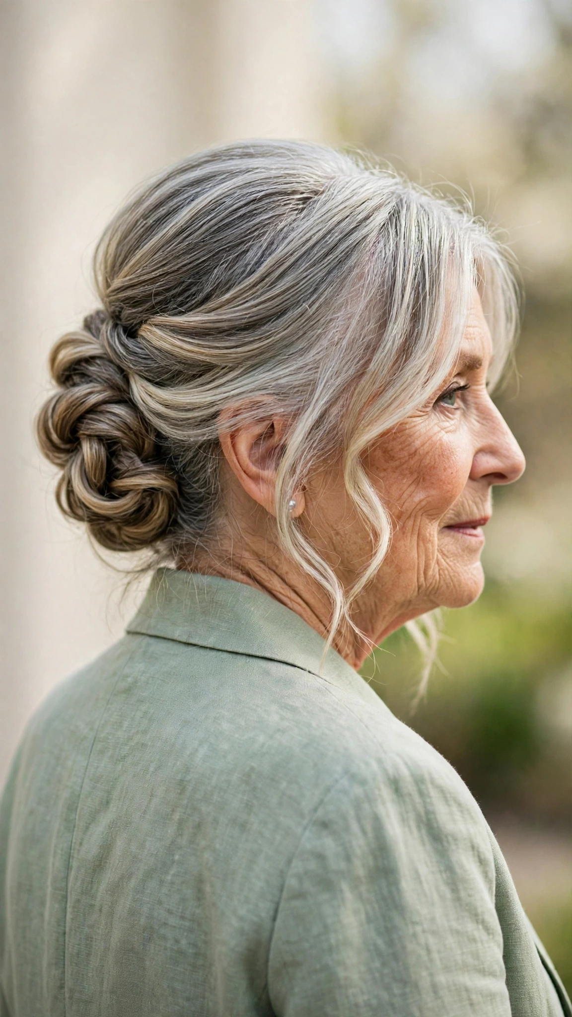 Effortless Spring Updos For Garden Parties With Smooth Glossy Lengths, Face-Framing Layers And A Fresh Salon Shine