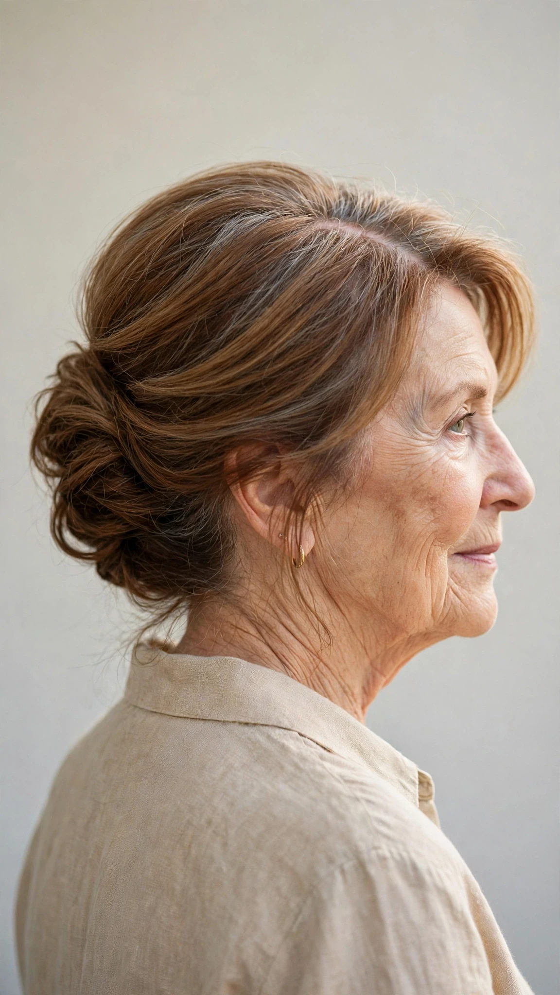 18 Effortless spring updos for women over 70 that take under ten minutes That Are Chic, Fresh and Flattering 8 Effortless Spring Updos That Take Under Ten Minutes With A Polished Blowout, A Centre Part With Soft Layers And Warm Chestnut Warmth