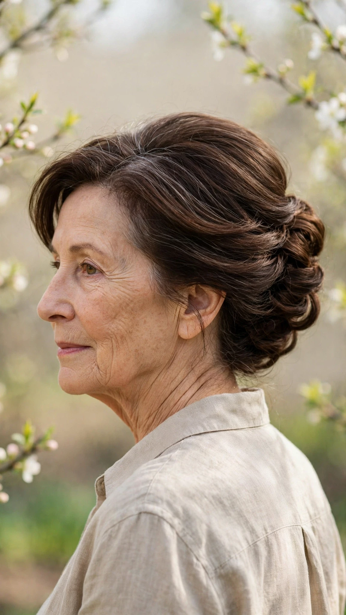 18 Effortless spring updos for women over 70 that take under ten minutes That Are Chic, Fresh and Flattering 12 Effortless Spring Updos That Take Under Ten Minutes With A Polished Blowout, Blunt Ends With Soft Layers And Rich Chocolate Depth