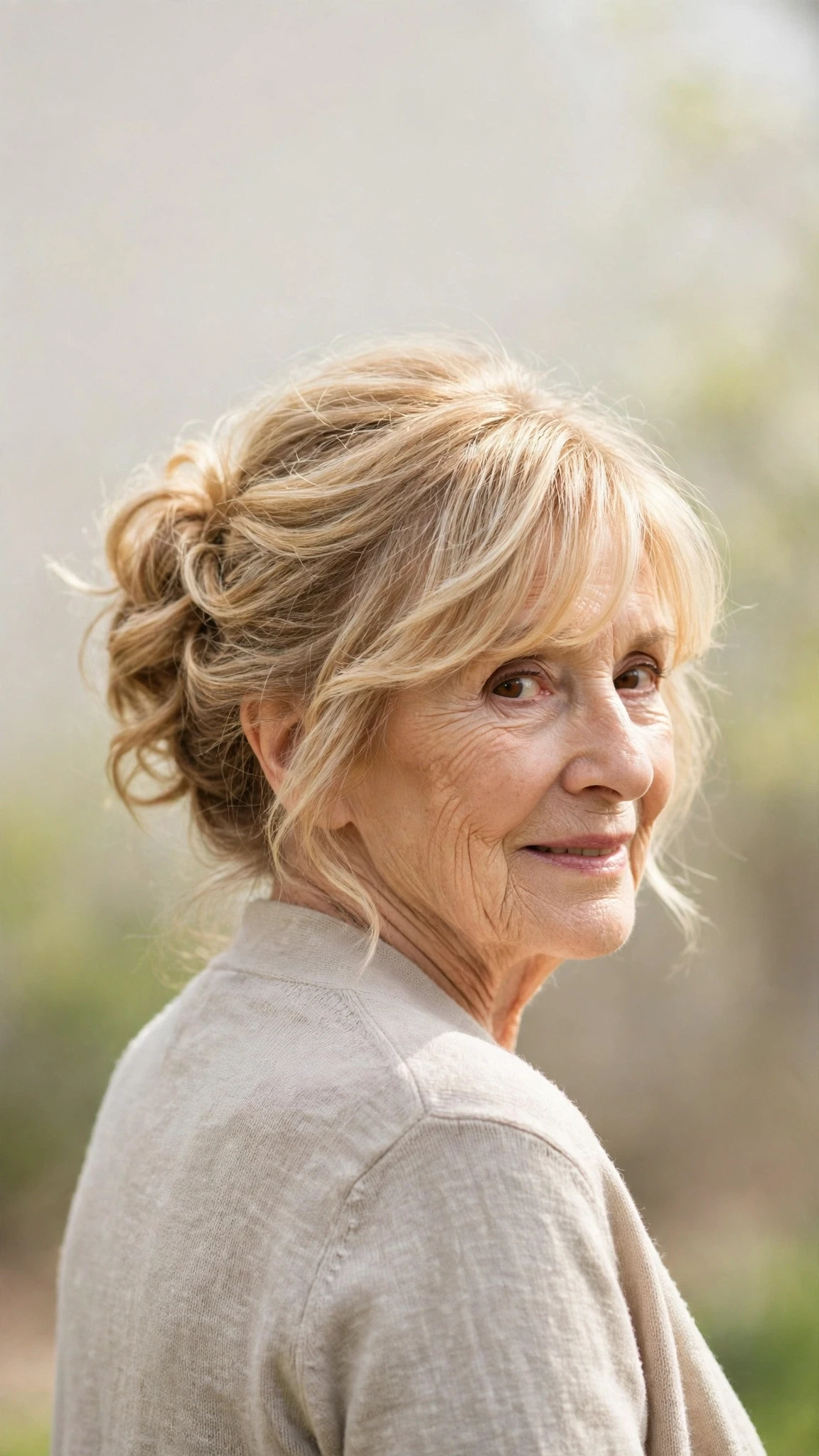 18 Effortless spring updos for women over 70 that take under ten minutes That Are Chic, Fresh and Flattering 19 Effortless Spring Updos That Take Under Ten Minutes With Soft Waves, A Soft Side-Swept Fringe And Honey Blonde Shine