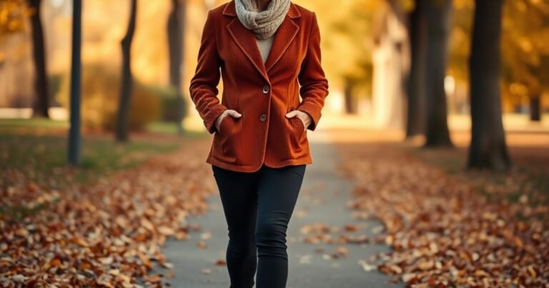 How to Wear Corduroy Over 50: Cozy Fall Outfits With Vintage Charm