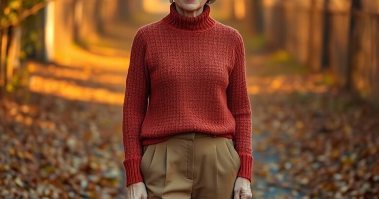 Rust Outfits for Women Over 50: Warm Fall Looks That Make You Glow