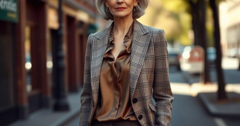 How to Wear a Tweed Jacket Over 50: Timeless Looks With a Fresh Twist