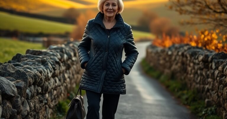 How to Wear a Quilted Jacket Over 50: Classic Countryside Chic