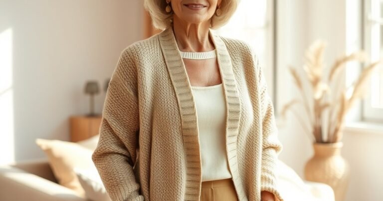 How to Wear a Twinset Over 50 Without Looking Old-Fashioned at All