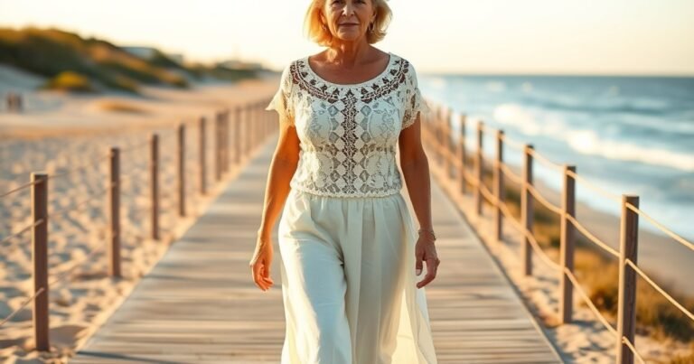 How to Wear Crochet Over 50: Boho Summer Looks That Feel Grown-Up