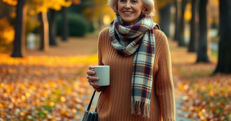 October Outfits for Women Over 50: 25 Cozy Looks for Crisp Days
