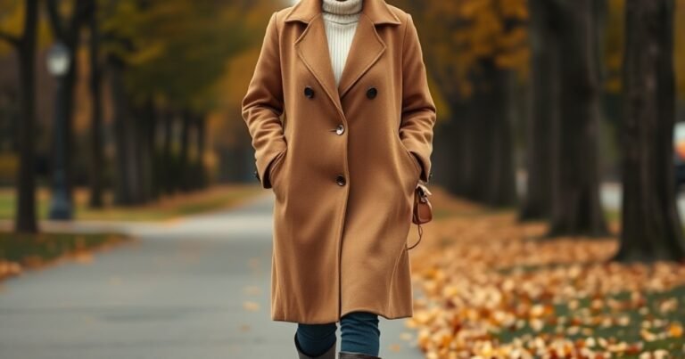 November Outfits for Women Over 50: Warm, Chic Looks for Cool Days