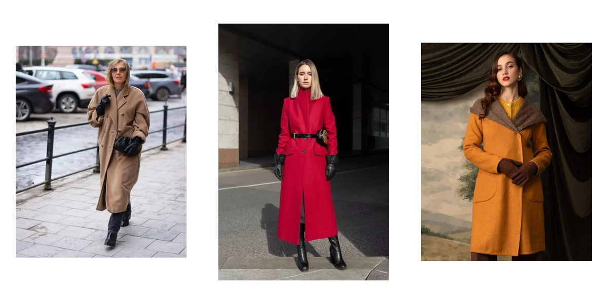 20 Leather Glove and Coat Outfits for Winter City Days featured