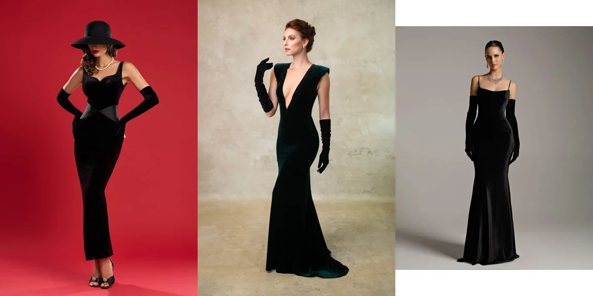 25 Black Leather Glove Outfits for Winter Weddings featured