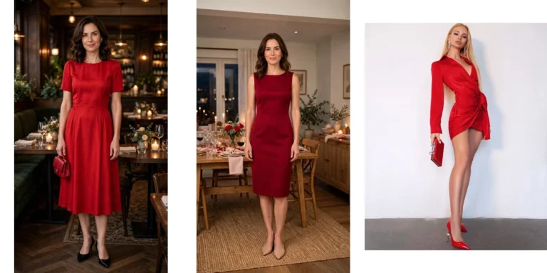 40 Women in Their 30s Red Dress Outfits for Valentine Dinners That Are Chic, Romantic and Elegant