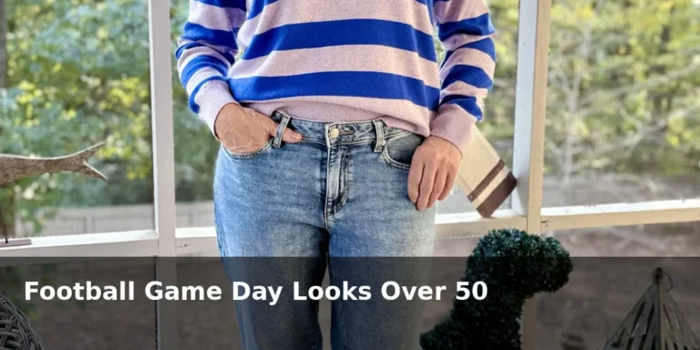 Football game day outfits for women over 50