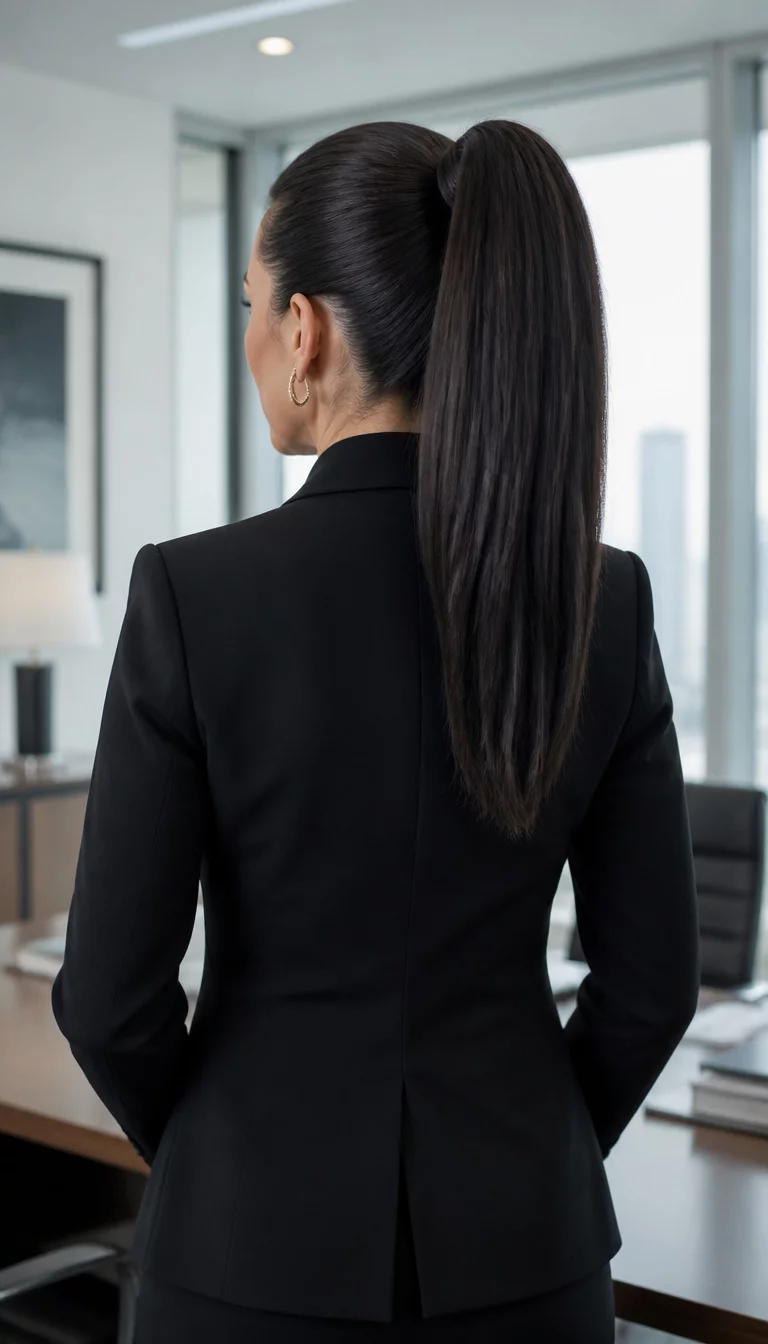 Sleek Office Lengths With A Neat Part