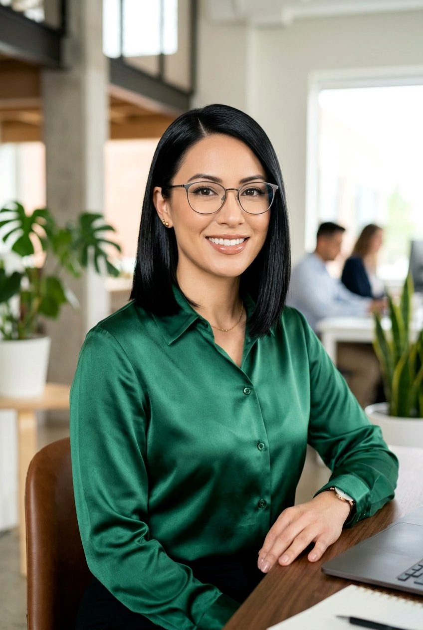 Professional Glass Bob With No Frizz