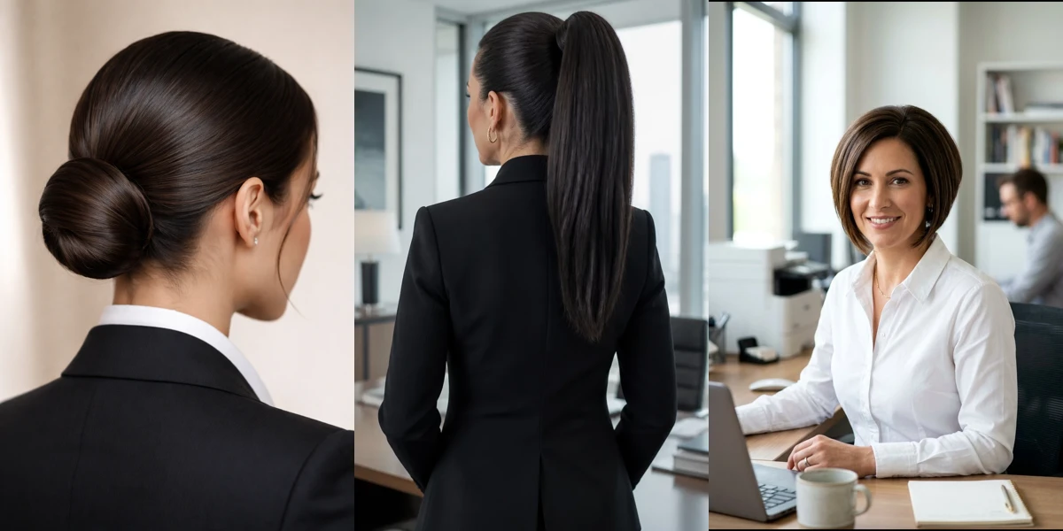28 Glass Hair Hairstyles For Women In Their 30s For The Office With No Frizz That Are Sleek, Shiny and Polished