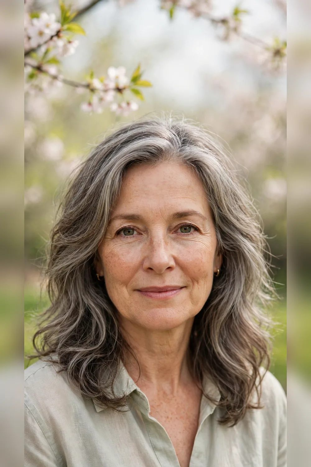 Grey Blending Hair Colour With a Soft Finish