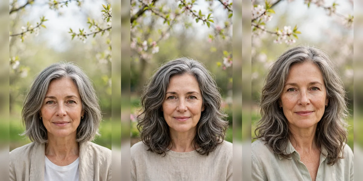 38 Grey Blending Hair Colour for Women Over 40 for a Low Maintenance Spring Refresh That Feel Fresh, Flattering and Easy to Wear
