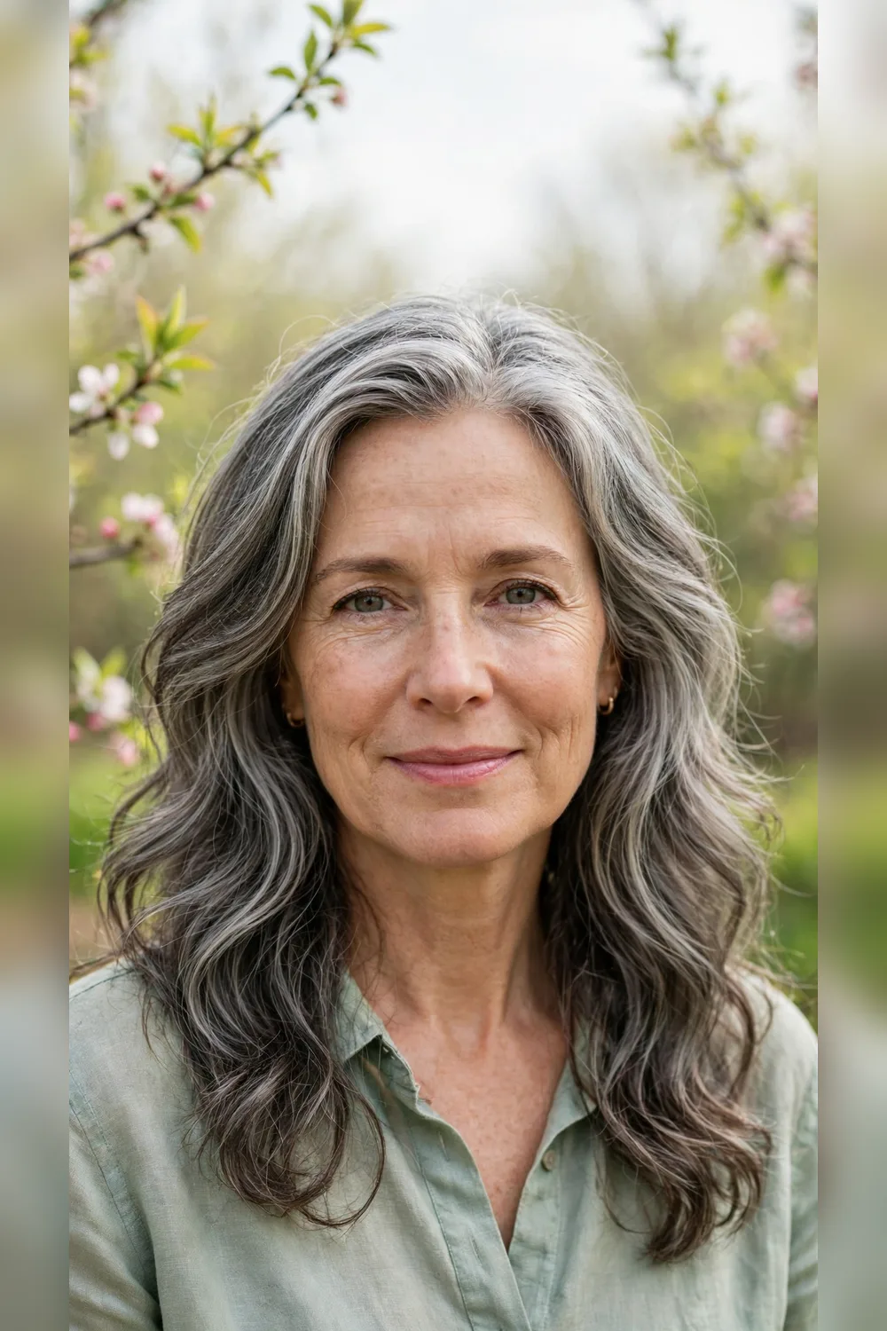 Grey Blending Hairstyles With Natural Grey Shine