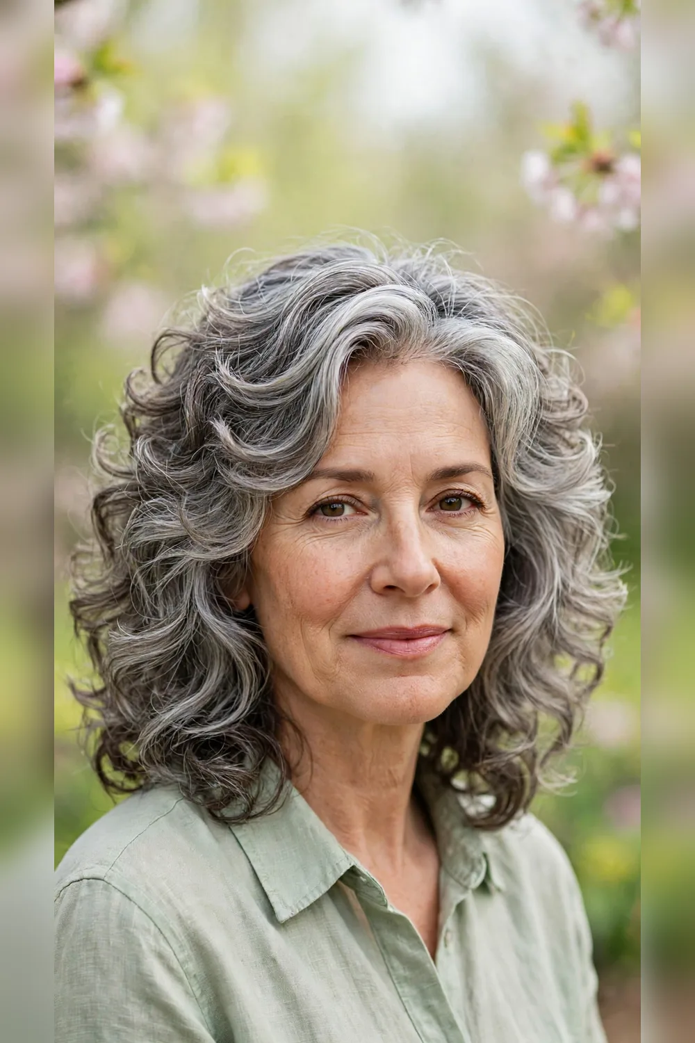 Grey Blending Hairstyles With Bouncy Layers