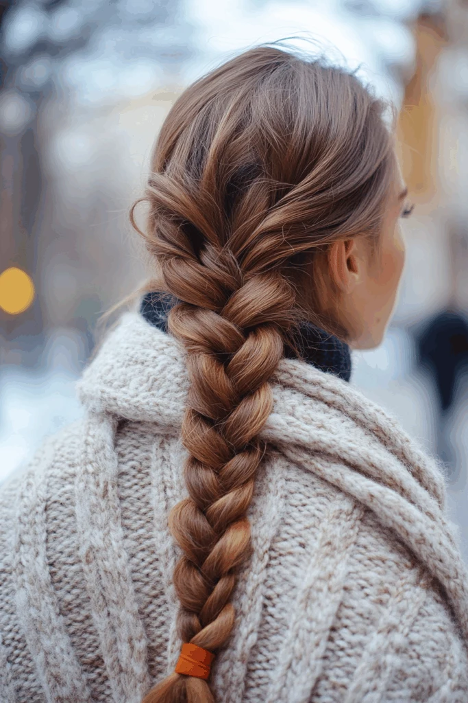 38 Hat Proof Braided Hairstyles for Cold Commutes with No Frizz - Idea 24