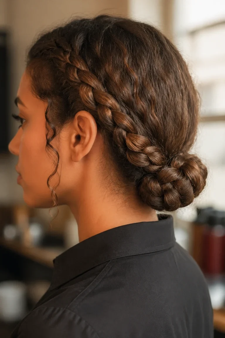 38 Hat Proof Braided Hairstyles for Cold Commutes with No Frizz - Idea 26
