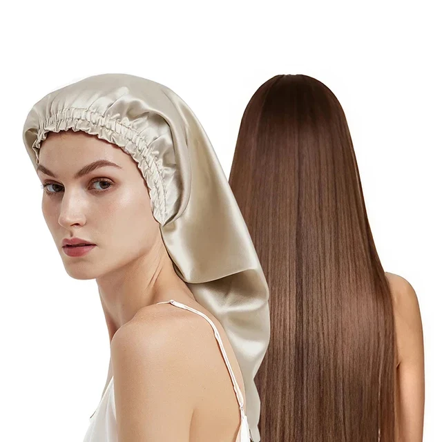 50 Hat Proof Hairstyles for Long Hair with a Silk Lined Cap Trick - Idea 23