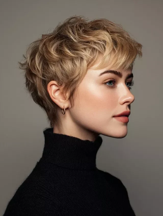 20 Hat Proof Hairstyles for Short Hair Under a Wool Hat 5 20 Hat Proof Hairstyles for Short Hair Under a Wool Hat - Idea 4