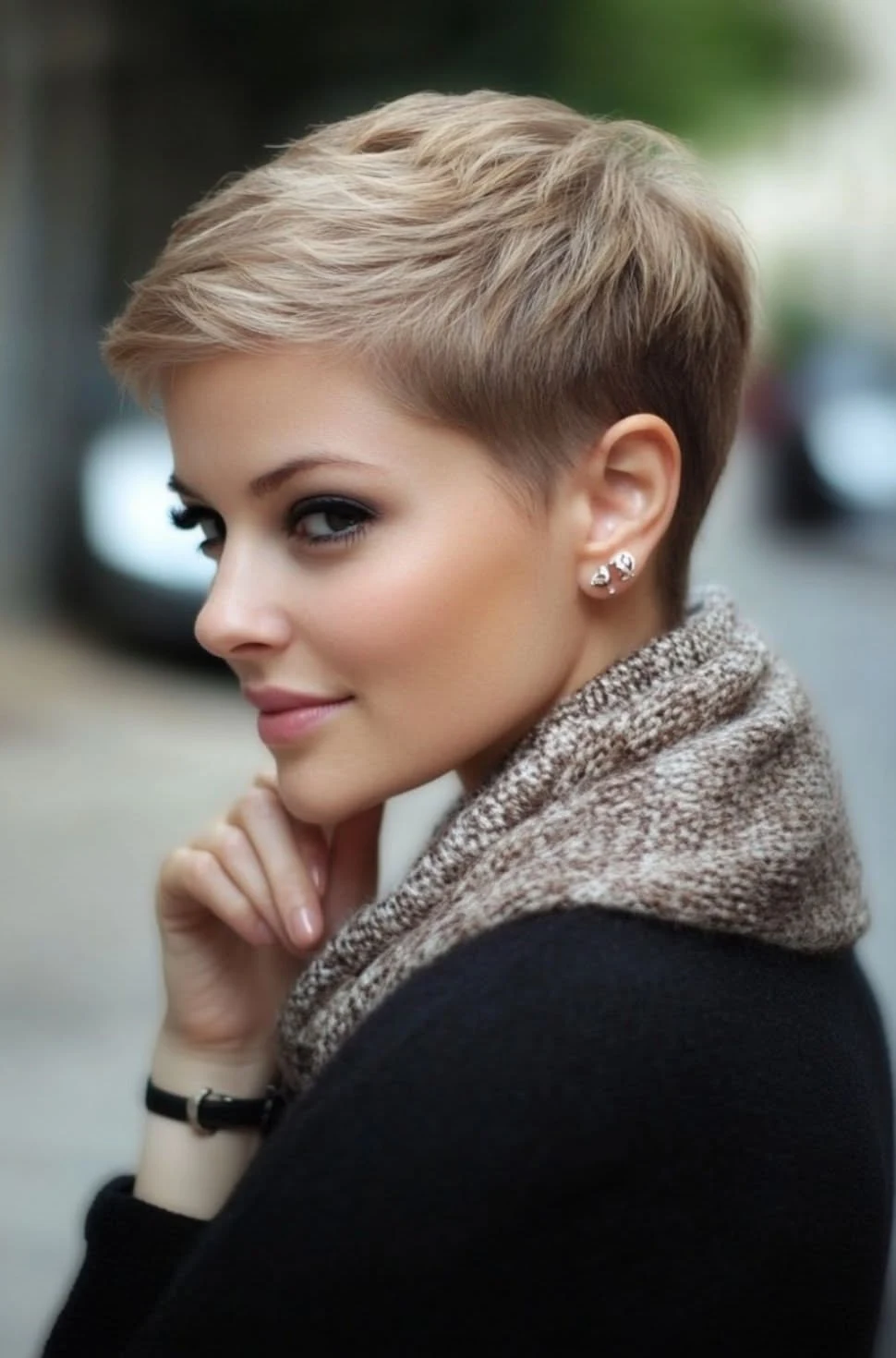 20 Hat Proof Hairstyles for Short Hair Under a Wool Hat 13 20 Hat Proof Hairstyles for Short Hair Under a Wool Hat - Idea 12