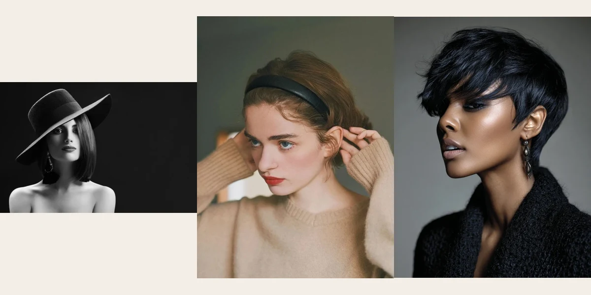 20 Hat Proof Hairstyles for Short Hair Under a Wool Hat - Featured