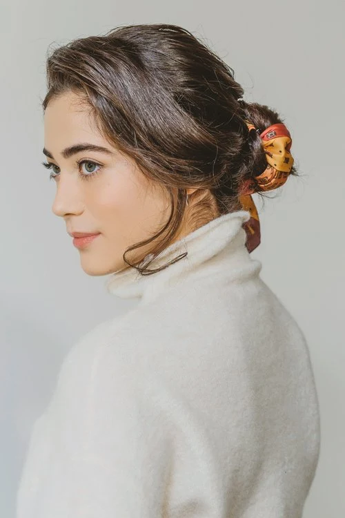 25 Hat Proof Low Bun Hairstyles That Survive a Winter Beanie 11 25 Hat Proof Low Bun Hairstyles That Survive a Winter Beanie - Idea 10 (original size)