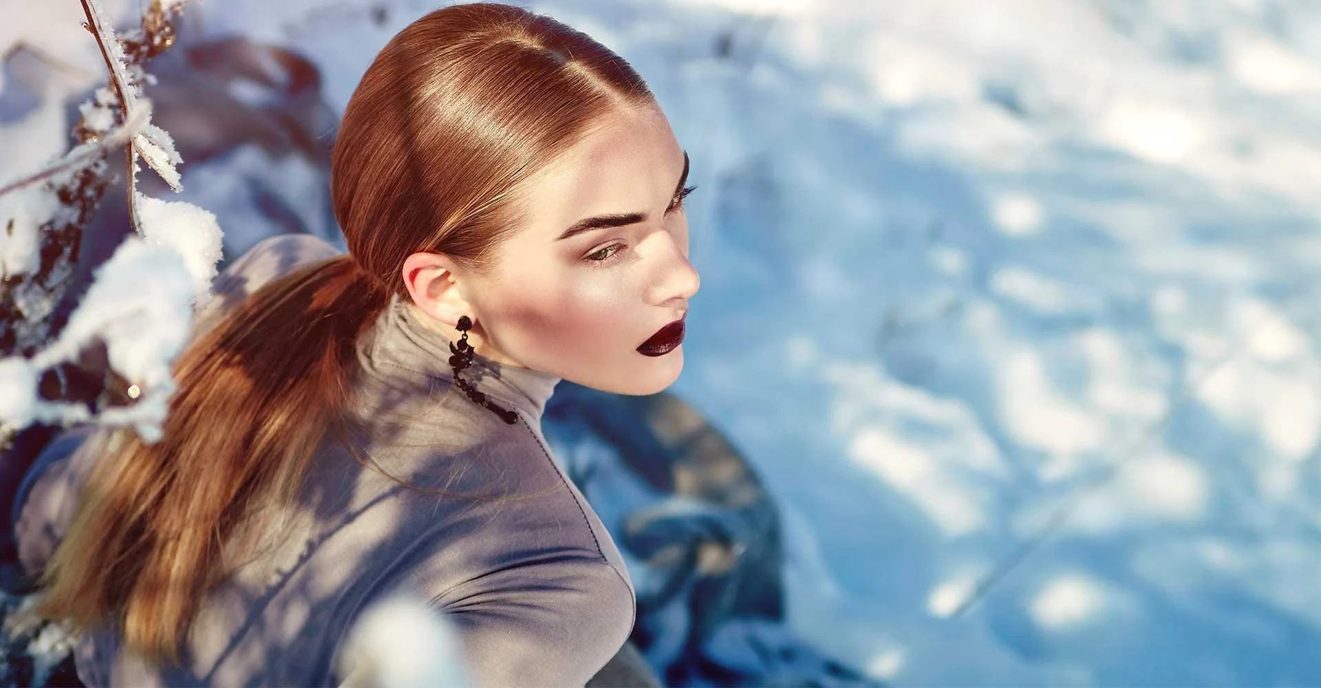 30 Hat Proof Low Ponytail Hairstyles for Winter Walks - Idea 7