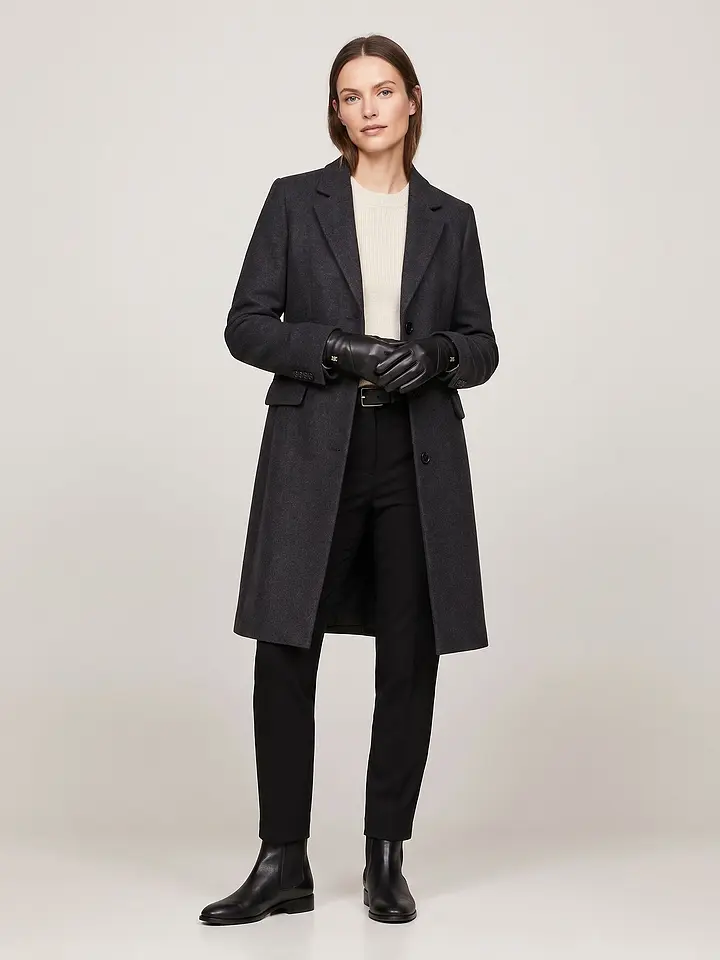 Leather glove coat outfit idea 2 original size