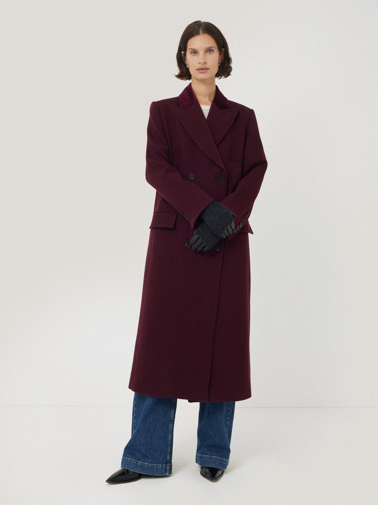 Leather glove coat outfit idea 5 original size