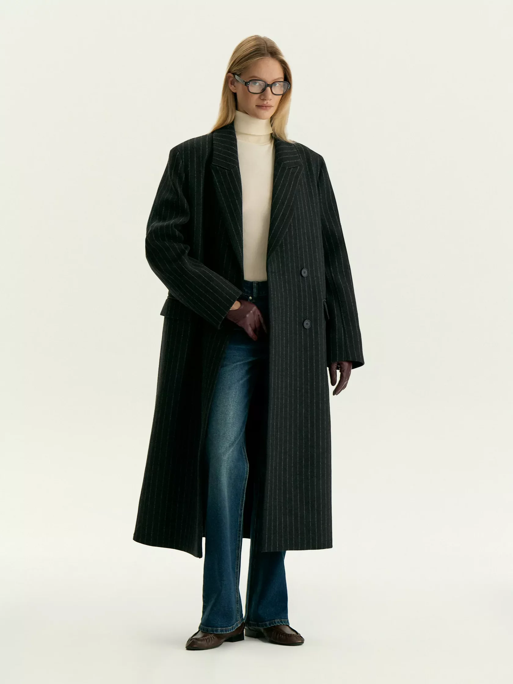 Leather glove coat outfit idea 8 original size