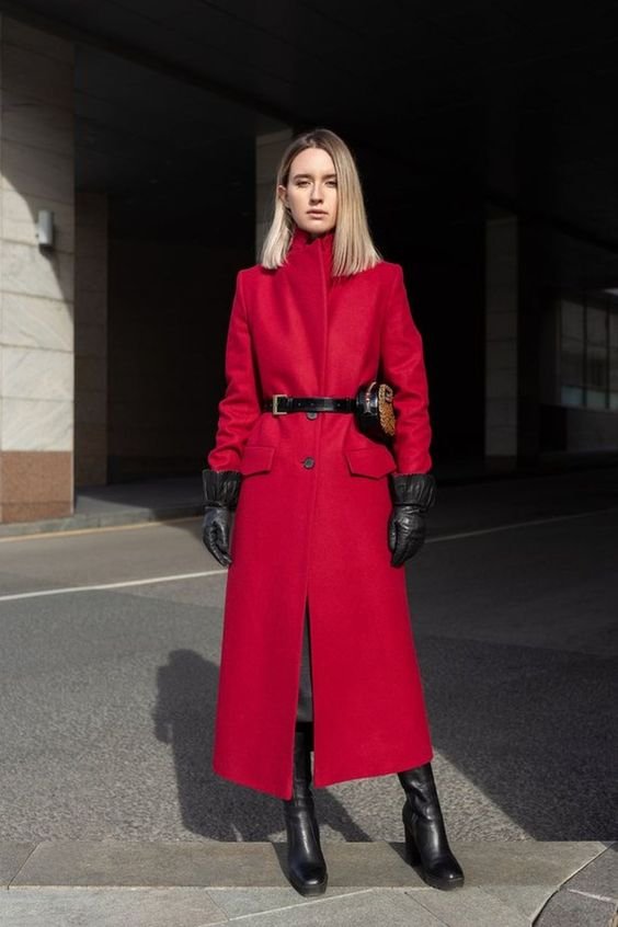 Leather glove coat outfit idea 9 original size